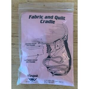 Morgan's Fabric and Quilt Cradle Straps Lot of 6 Vintage Sewing Fabric NEW